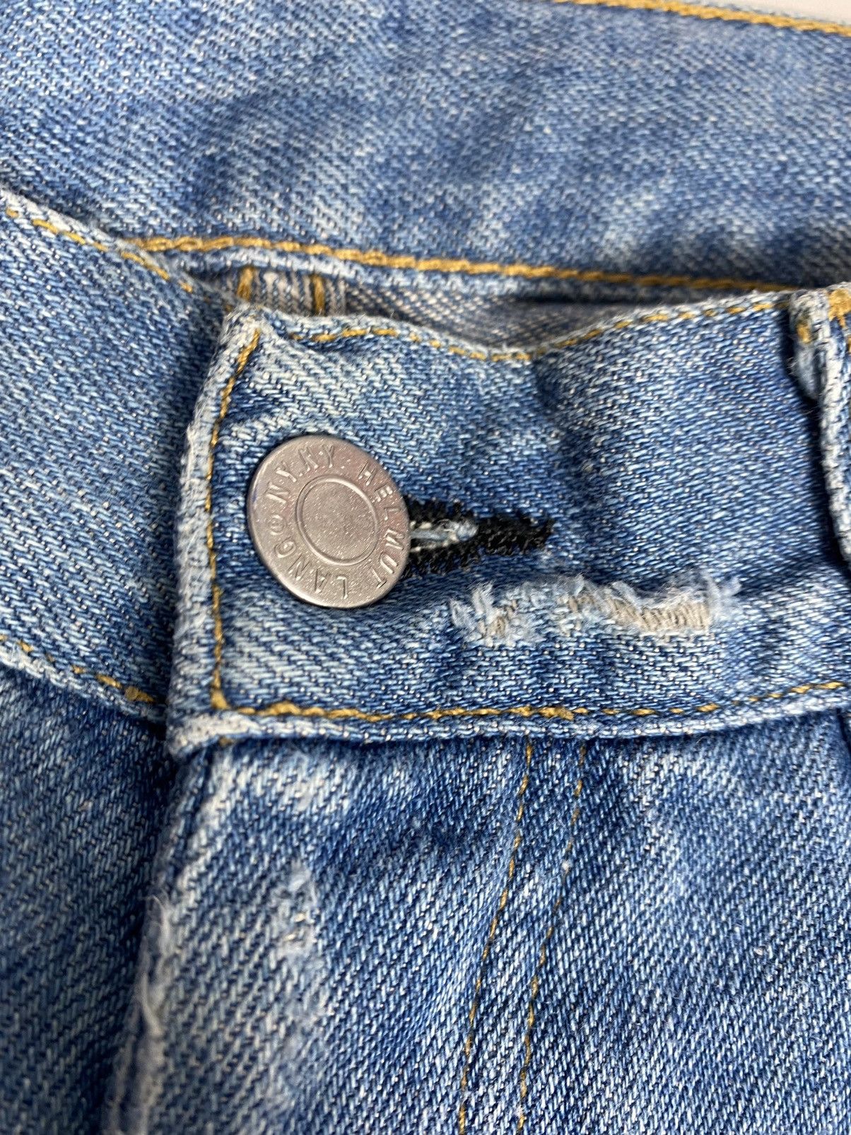 Helmut Lang Vintage Helmut Lang Distressed Denim S046 Size US 30 / EU 46 - 6 Thumbnail