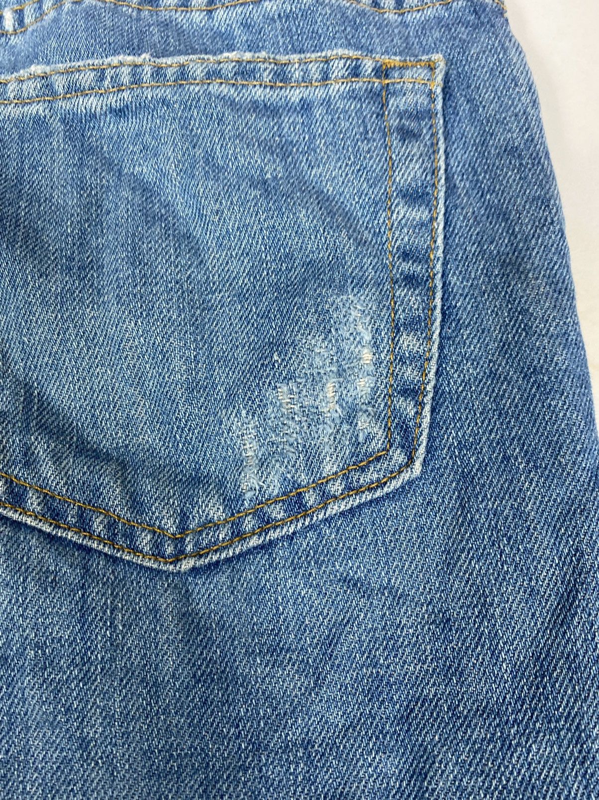 Helmut Lang Vintage Helmut Lang Distressed Denim S046 Size US 30 / EU 46 - 9 Thumbnail