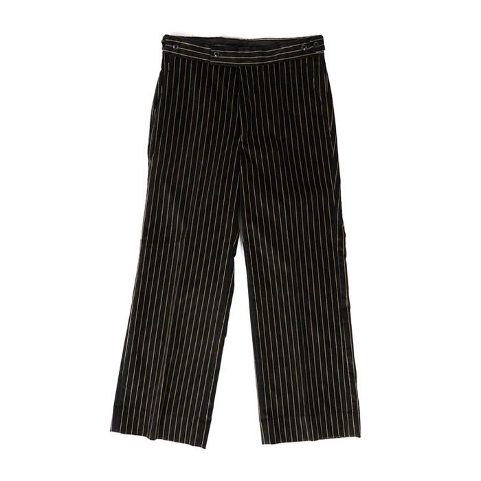 Needles Side Tab Trouser - Black Velveteen | Grailed