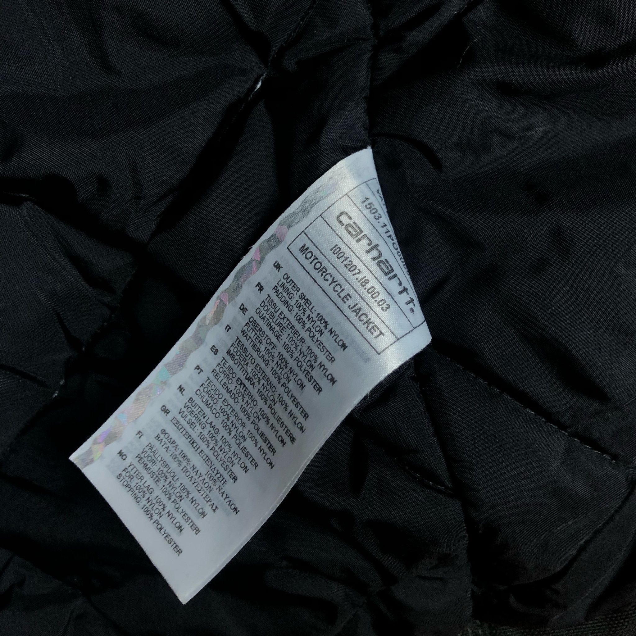 Carhartt × Carhartt Wip Carhartt Wip motorcycle jacket Size US L / EU 52-54 / 3 - 5 Thumbnail
