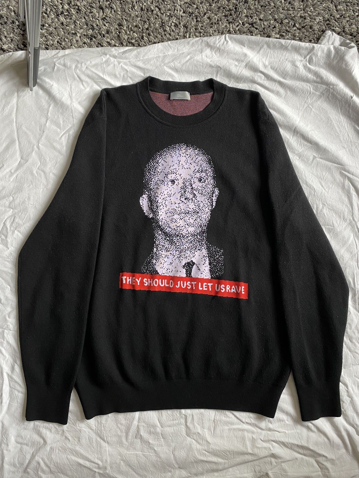 Dior They Should Just Let Us Rave Knit Size US L / EU 52-54 / 3 - 1 Thumbnail