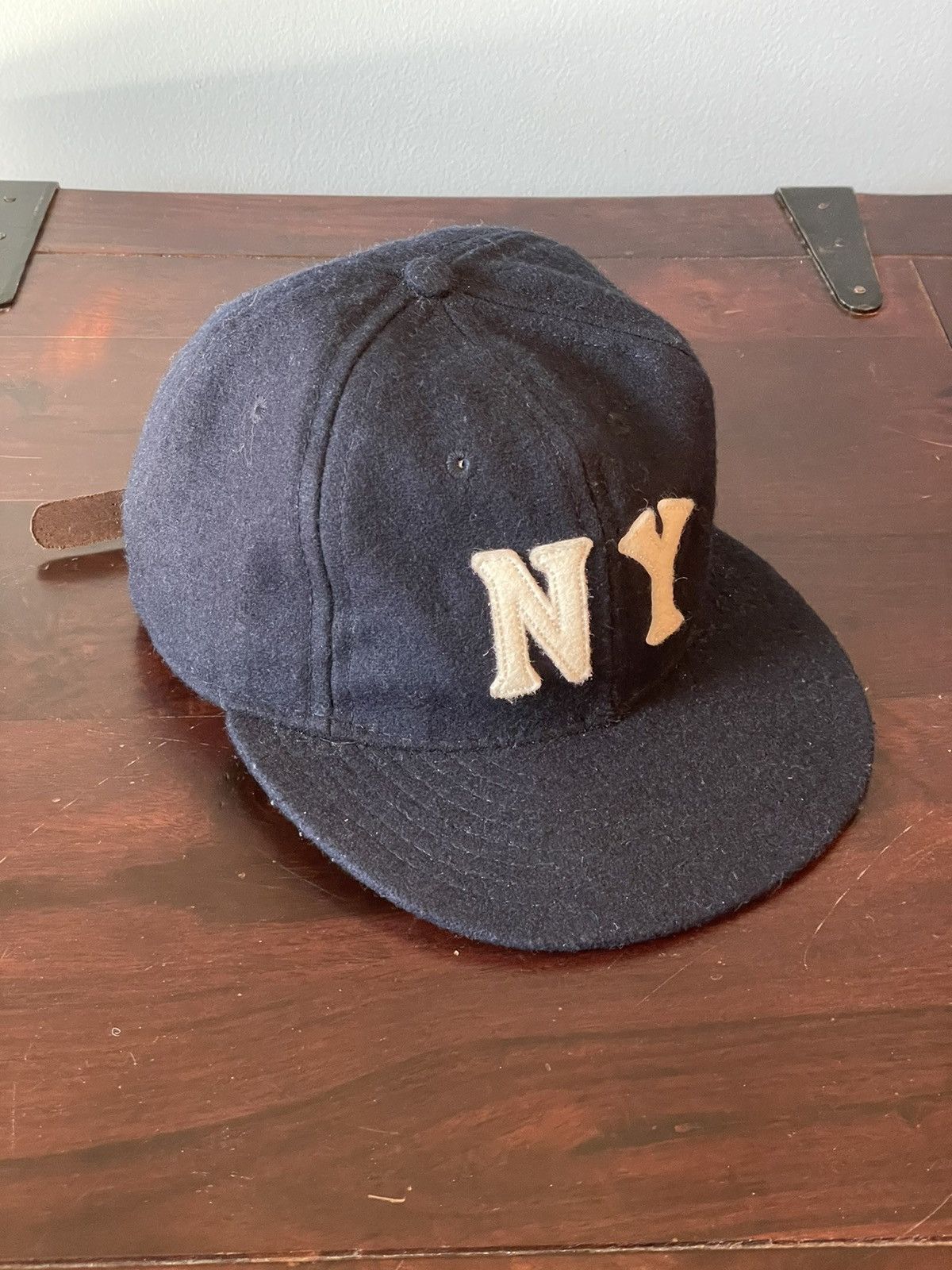 Ebbets New York Black Yankees 1936 Vintage Ballcap Navy
