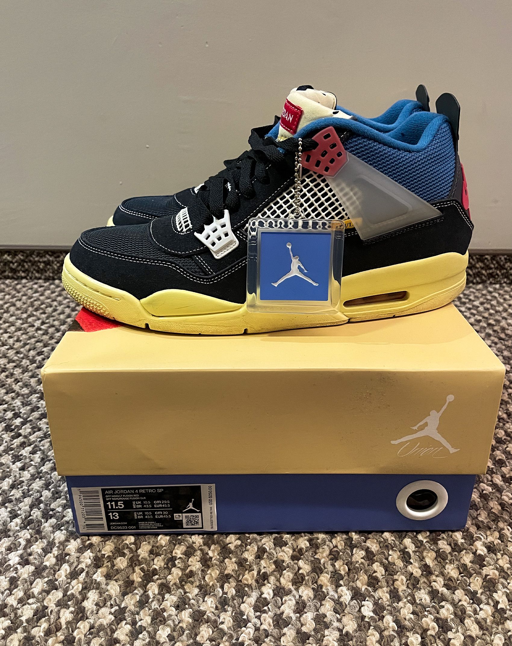 jordan 4 union fit