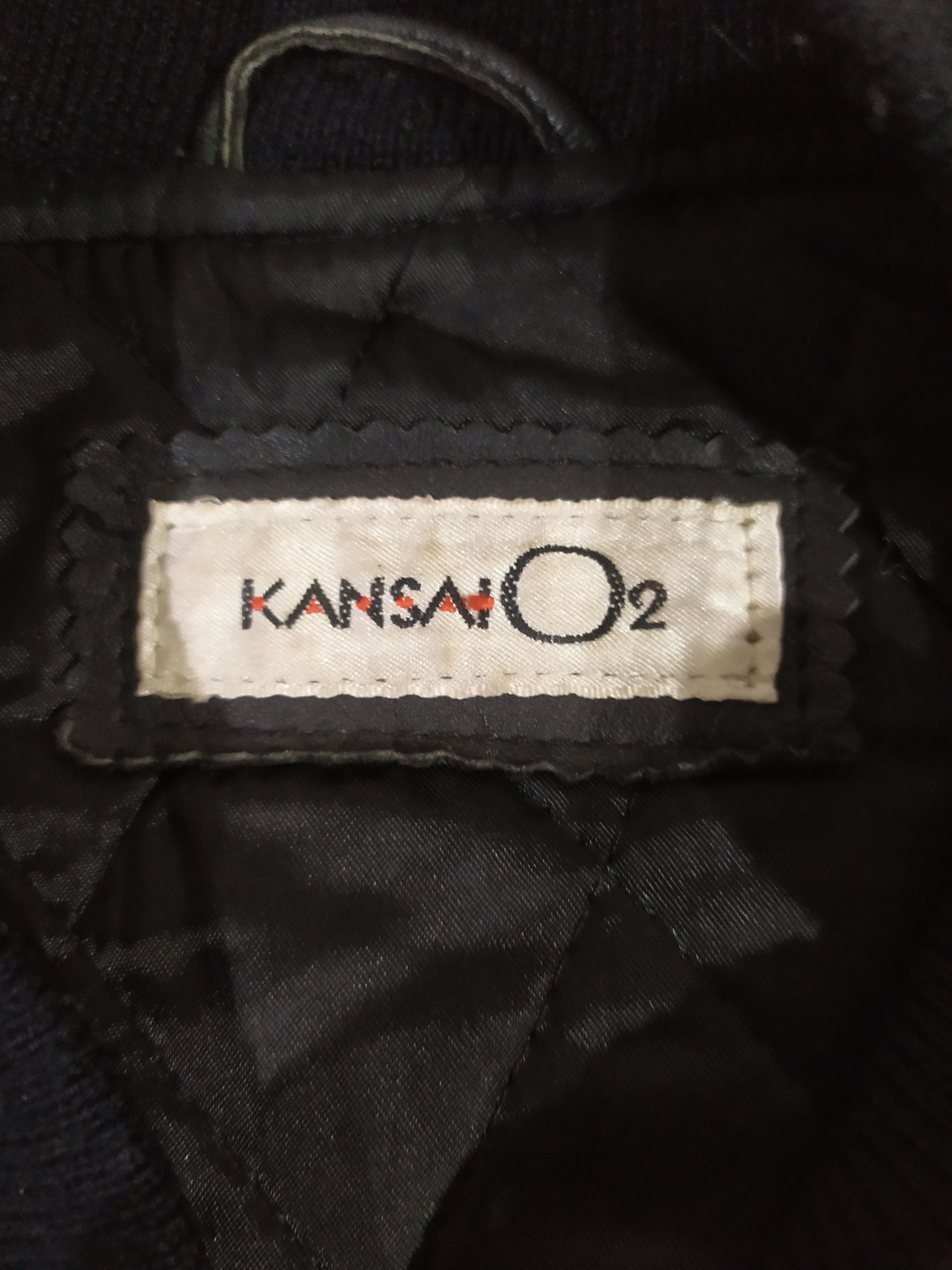 Designer × Kansai Yamamoto KANSAI 02 YAMAMOTO COMPANY IMPACT LEATHER BOMBER JACKET Size US M / EU 48-50 / 2 - 2 Thumbnail
