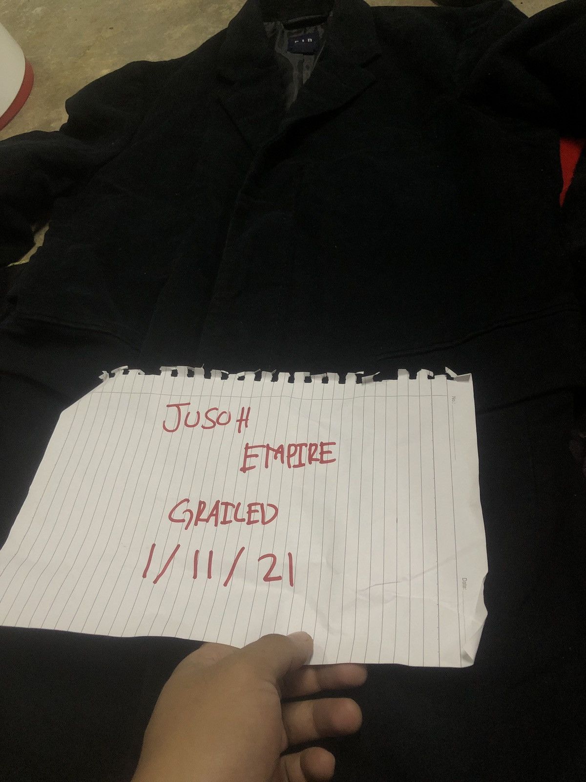 Gap × Other Vintage GAP Navy Blue Long Tailored Coat - Single-Breasted Size US S / EU 44-46 / 1 - 6 Thumbnail