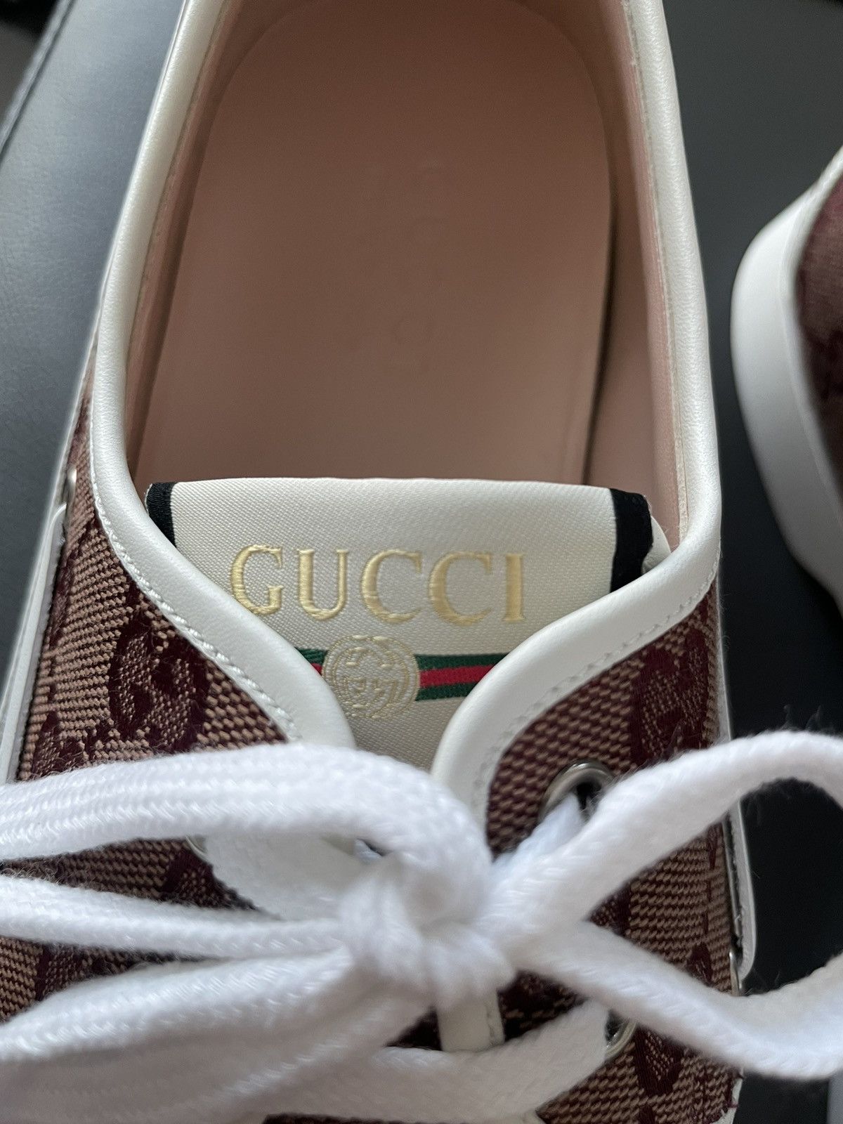 Gucci Gucci Logo Super Runway Iconic Sahara Monogram Loafer Size US 9.5 / EU 42-43 - 11 Thumbnail