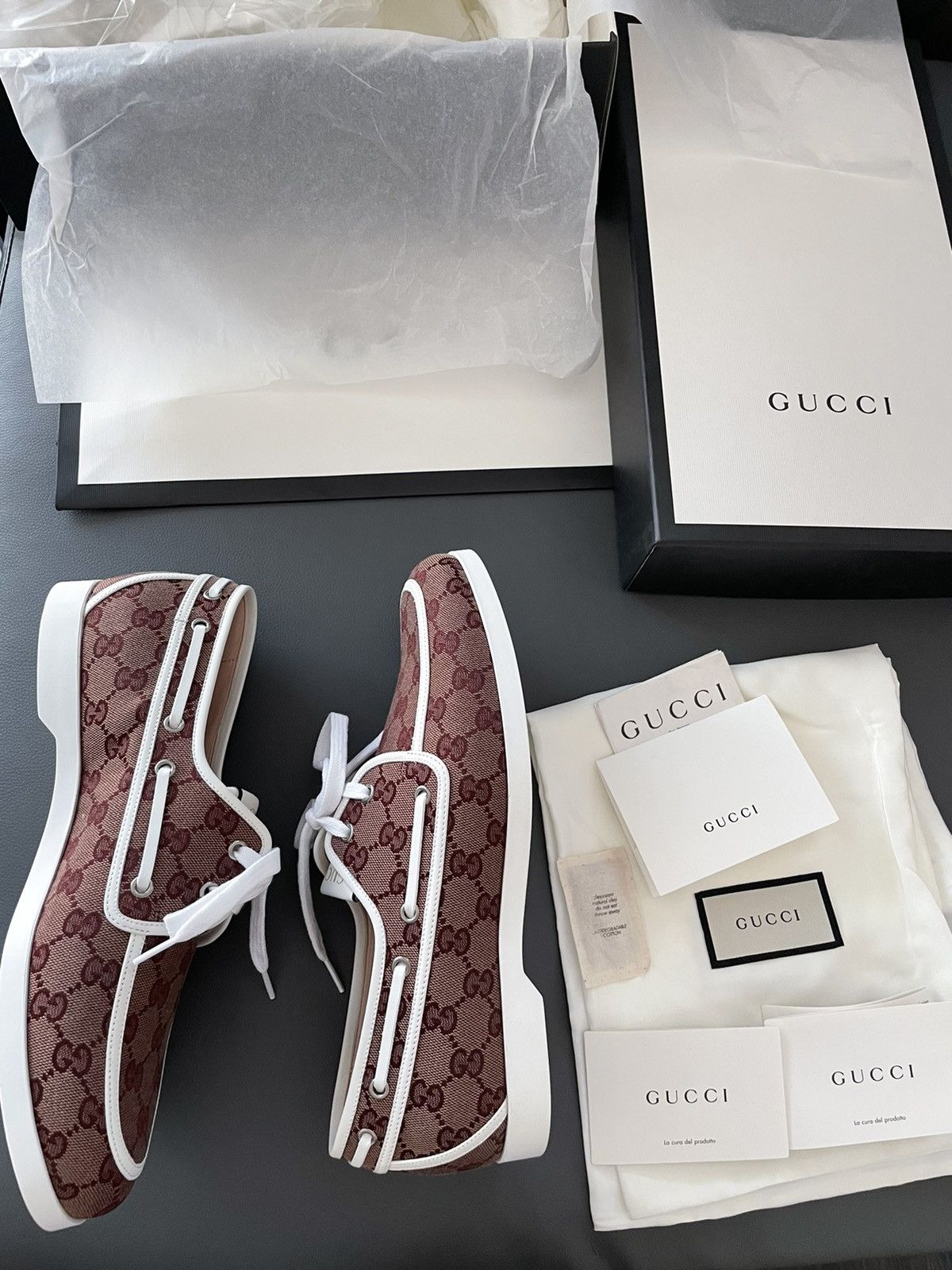 Gucci Gucci Logo Super Runway Iconic Sahara Monogram Loafer Size US 9.5 / EU 42-43 - 16 Thumbnail
