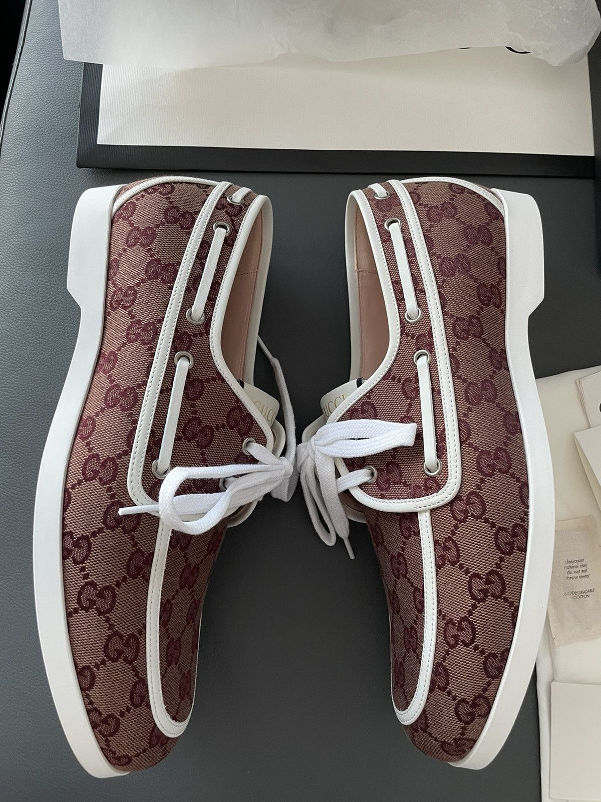 Gucci Gucci Logo Super Runway Iconic Sahara Monogram Loafer Size US 9.5 / EU 42-43 - 12 Thumbnail