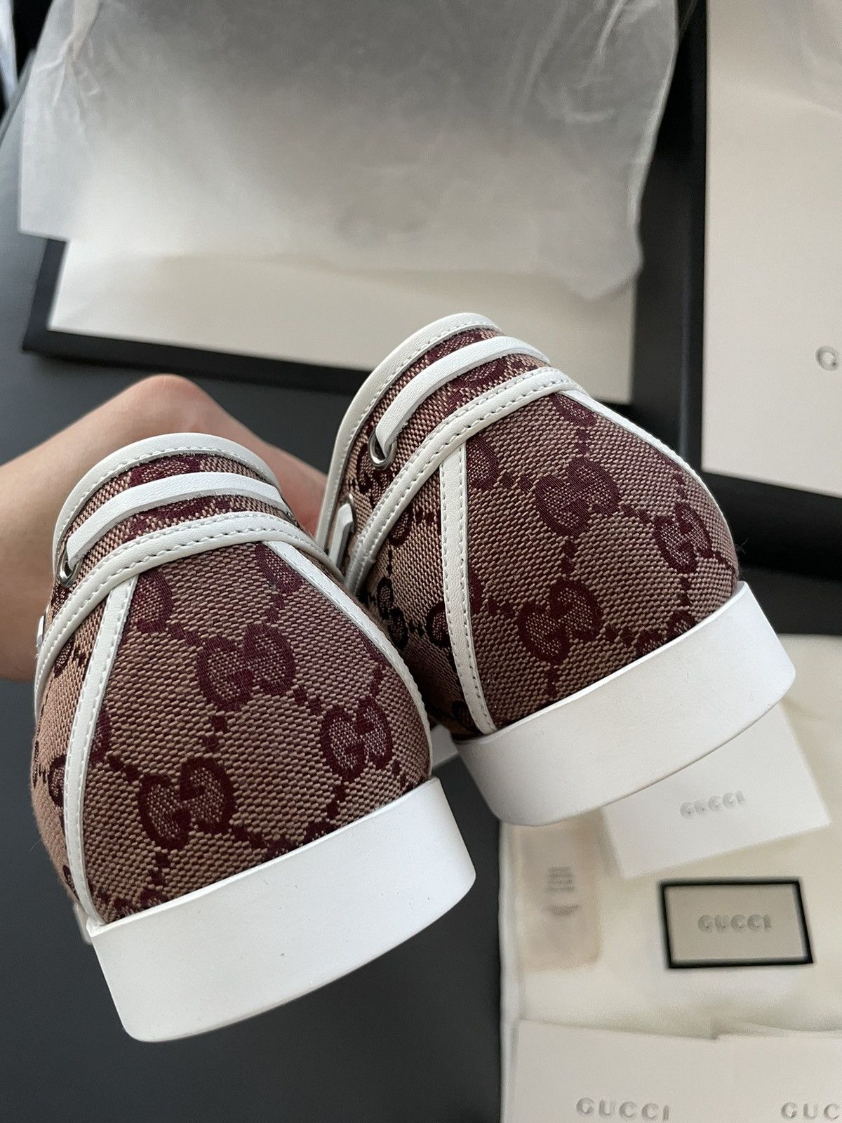Gucci Gucci Logo Super Runway Iconic Sahara Monogram Loafer Size US 9.5 / EU 42-43 - 15 Thumbnail