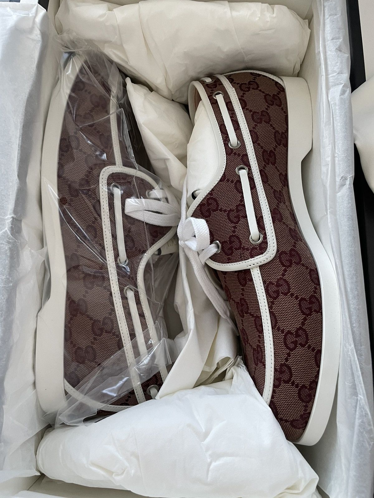 Gucci Gucci Logo Super Runway Iconic Sahara Monogram Loafer Size US 9.5 / EU 42-43 - 6 Thumbnail