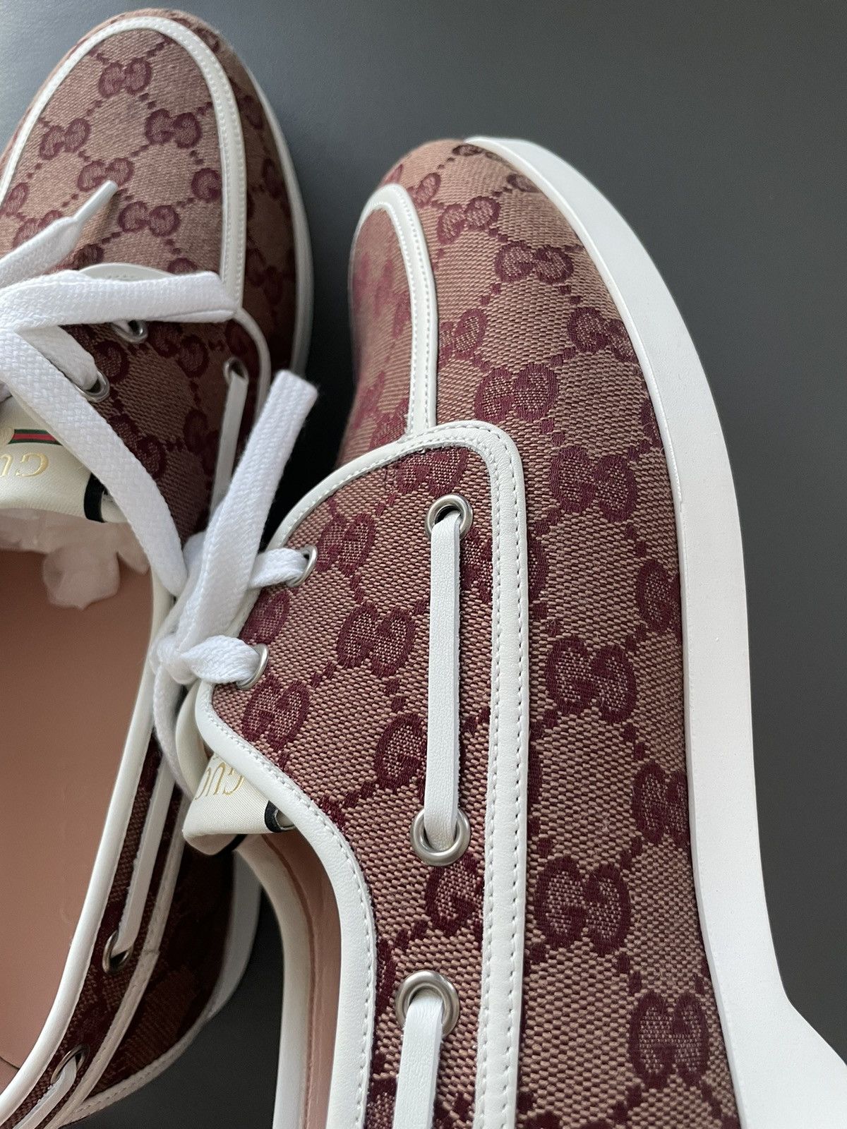 Gucci Gucci Logo Super Runway Iconic Sahara Monogram Loafer Size US 9.5 / EU 42-43 - 23 Thumbnail