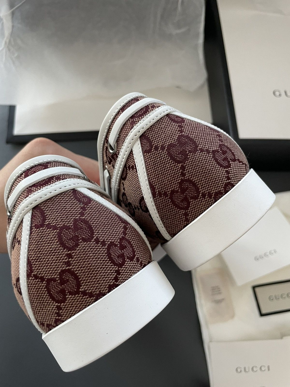 Gucci Gucci Logo Super Runway Iconic Sahara Monogram Loafer Size US 9.5 / EU 42-43 - 14 Thumbnail
