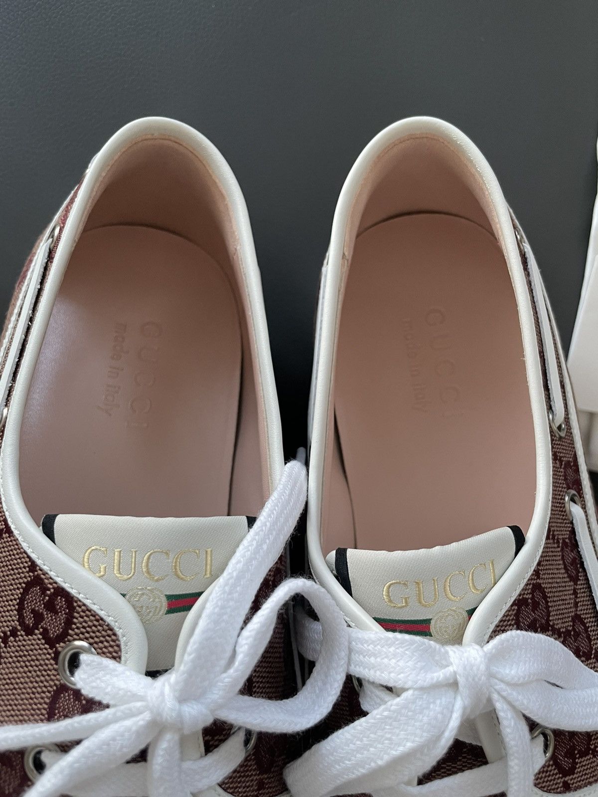 Gucci Gucci Logo Super Runway Iconic Sahara Monogram Loafer Size US 9.5 / EU 42-43 - 19 Thumbnail