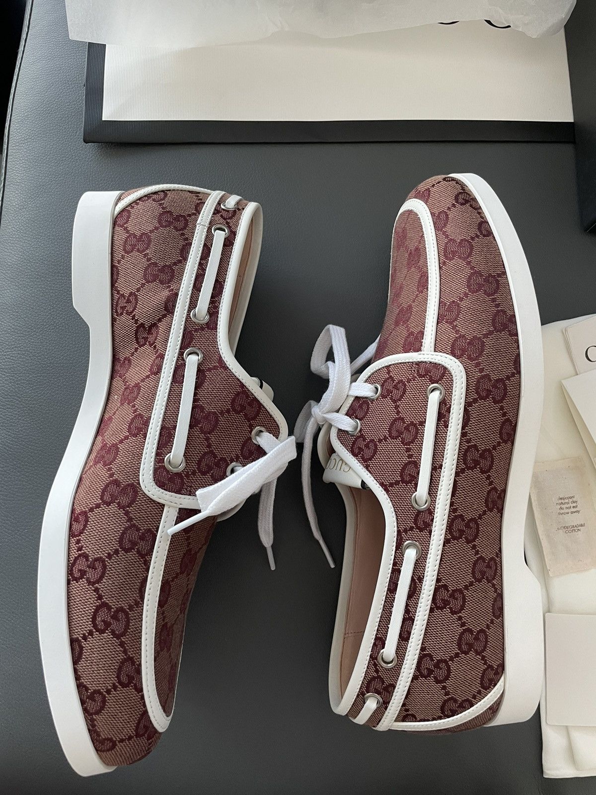 Gucci Gucci Logo Super Runway Iconic Sahara Monogram Loafer Size US 9.5 / EU 42-43 - 17 Thumbnail