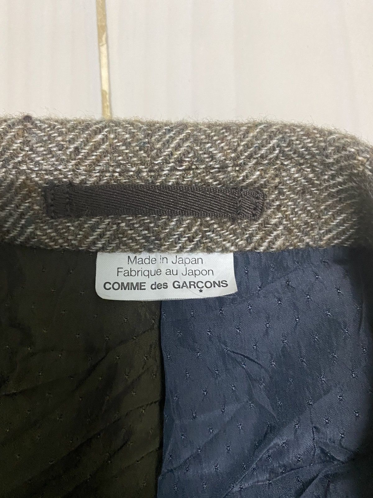 Comme des Garcons Comme des garçons patchwork inside blazer light jackets Size US S / EU 44-46 / 1 - 6 Thumbnail