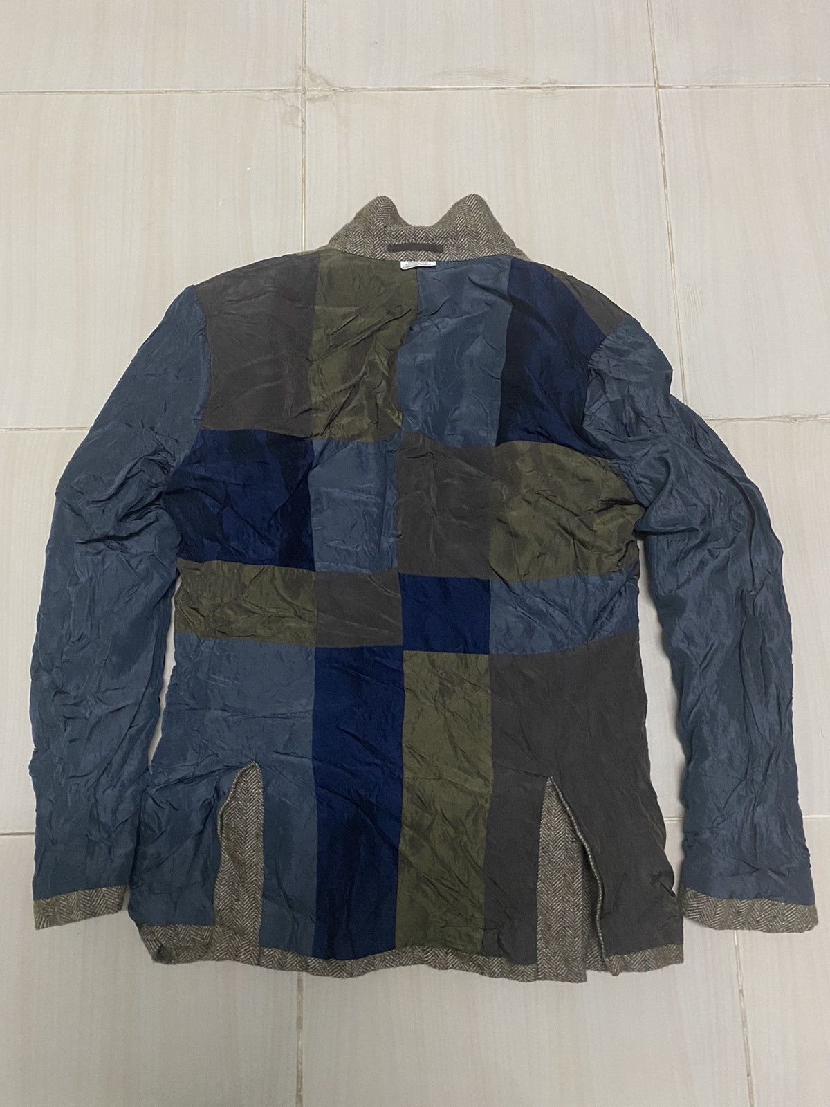 Comme des Garcons Comme des garçons patchwork inside blazer light jackets Size US S / EU 44-46 / 1 - 2 Thumbnail