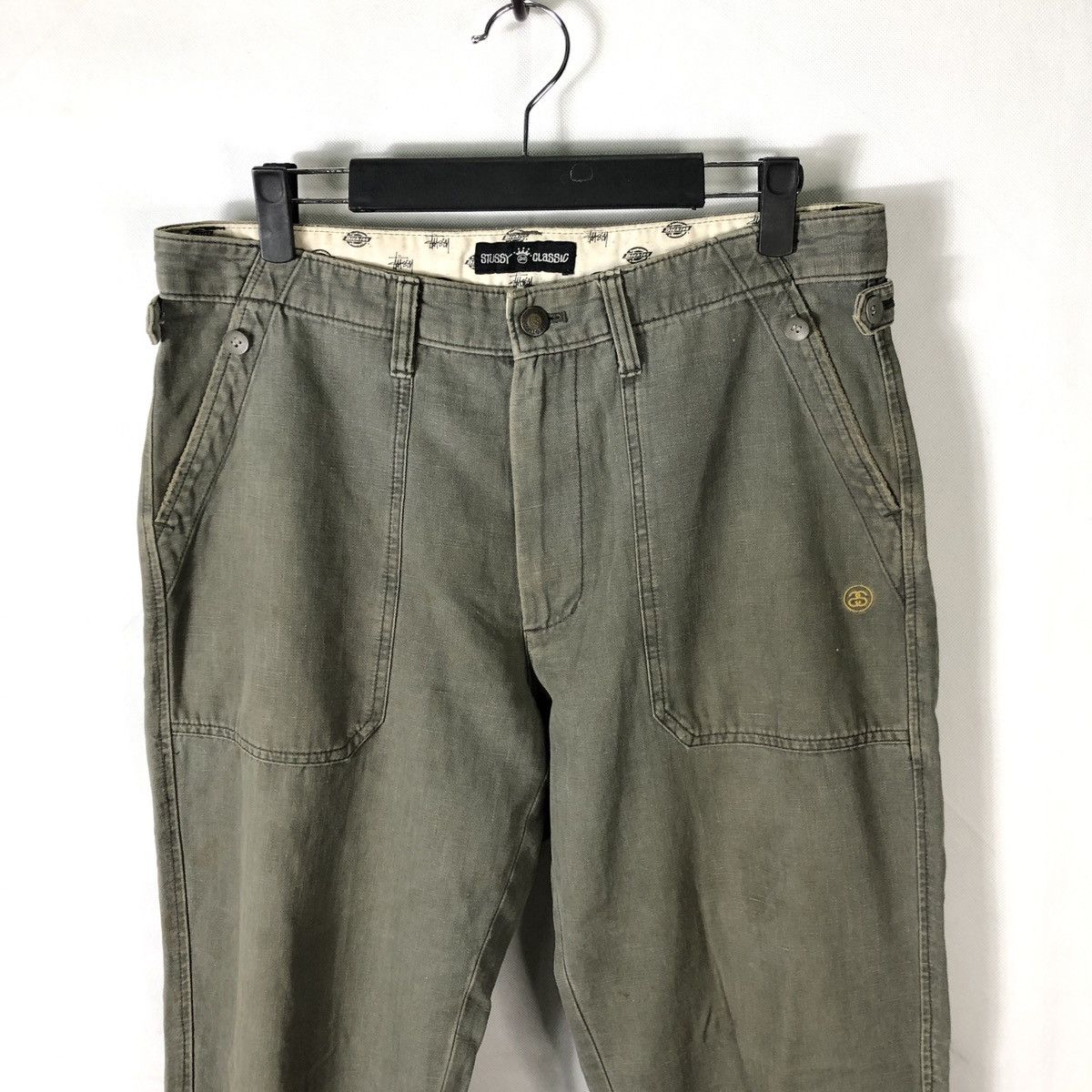 Dickies Rare! Stussy x Dickies Army HBT Military Tactical Pant Size US 32 / EU 48 - 3 Thumbnail
