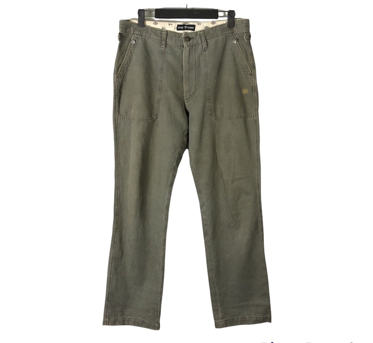 Dickies Rare! Stussy x Dickies Army HBT Military Tactical Pant Size US 32 / EU 48 - 1 Thumbnail