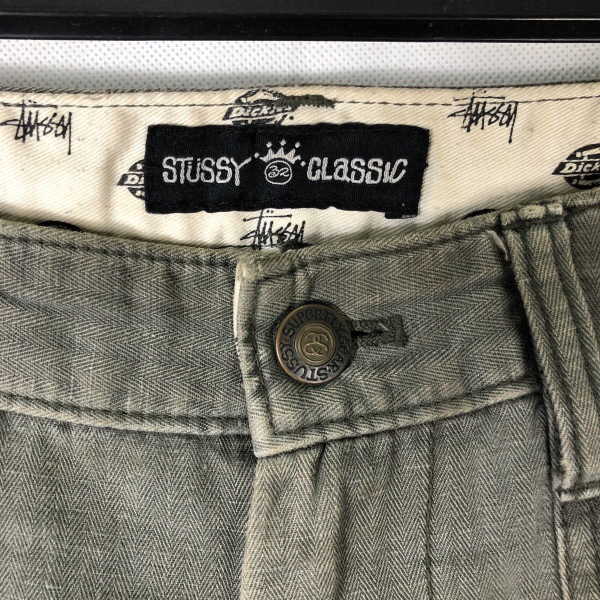 Dickies Rare! Stussy x Dickies Army HBT Military Tactical Pant Size US 32 / EU 48 - 6 Thumbnail