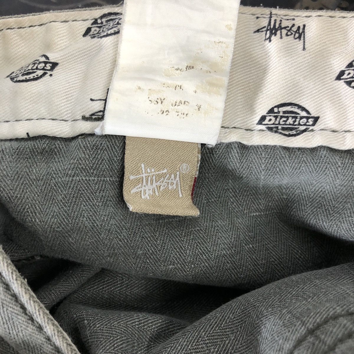 Dickies Rare! Stussy x Dickies Army HBT Military Tactical Pant Size US 32 / EU 48 - 14 Thumbnail