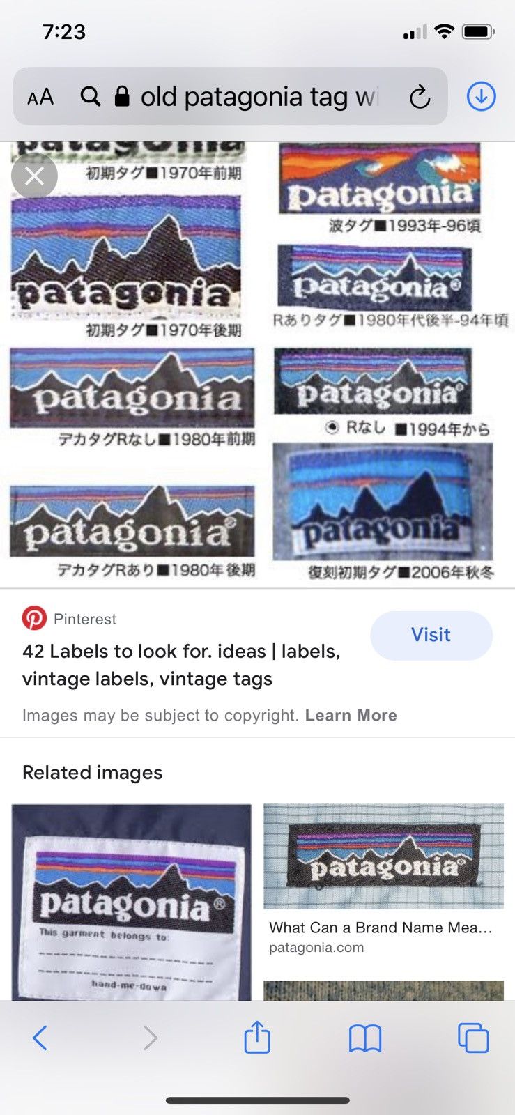 Patagonia × Vintage Vintage 80s Rare Patagonia Rugby Shirt