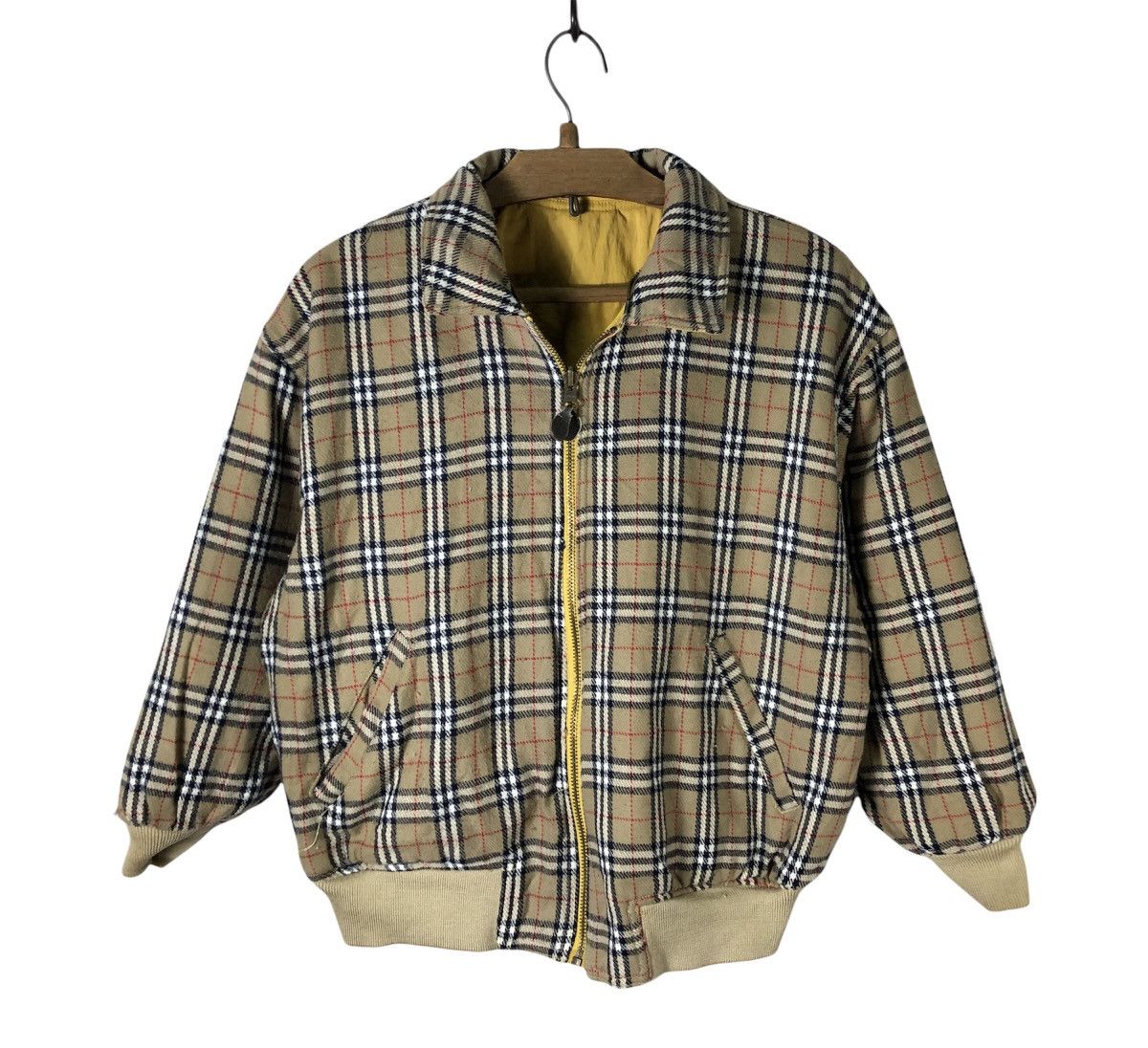 Japanese Brand × Vintage Vintage Godspeed Baseball Club Reversible Nova Check Jacket Size US M / EU 48-50 / 2 - 1 Thumbnail