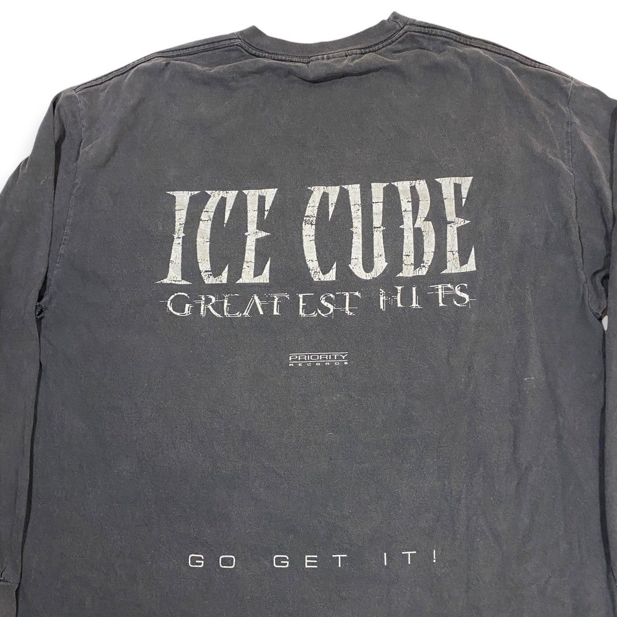 Rap Tees × Vintage 90s Ice Cube Greatest Hits Long Sleeve Shirt Size US XL / EU 56 / 4 - 5 Thumbnail
