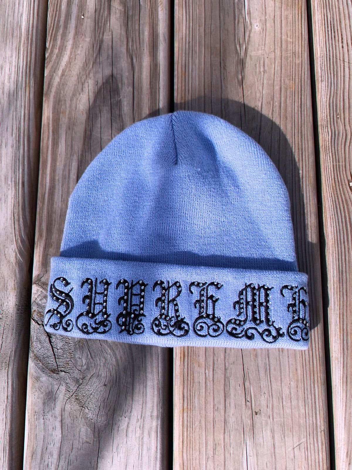 Supreme Old English Rhinestone Beanie