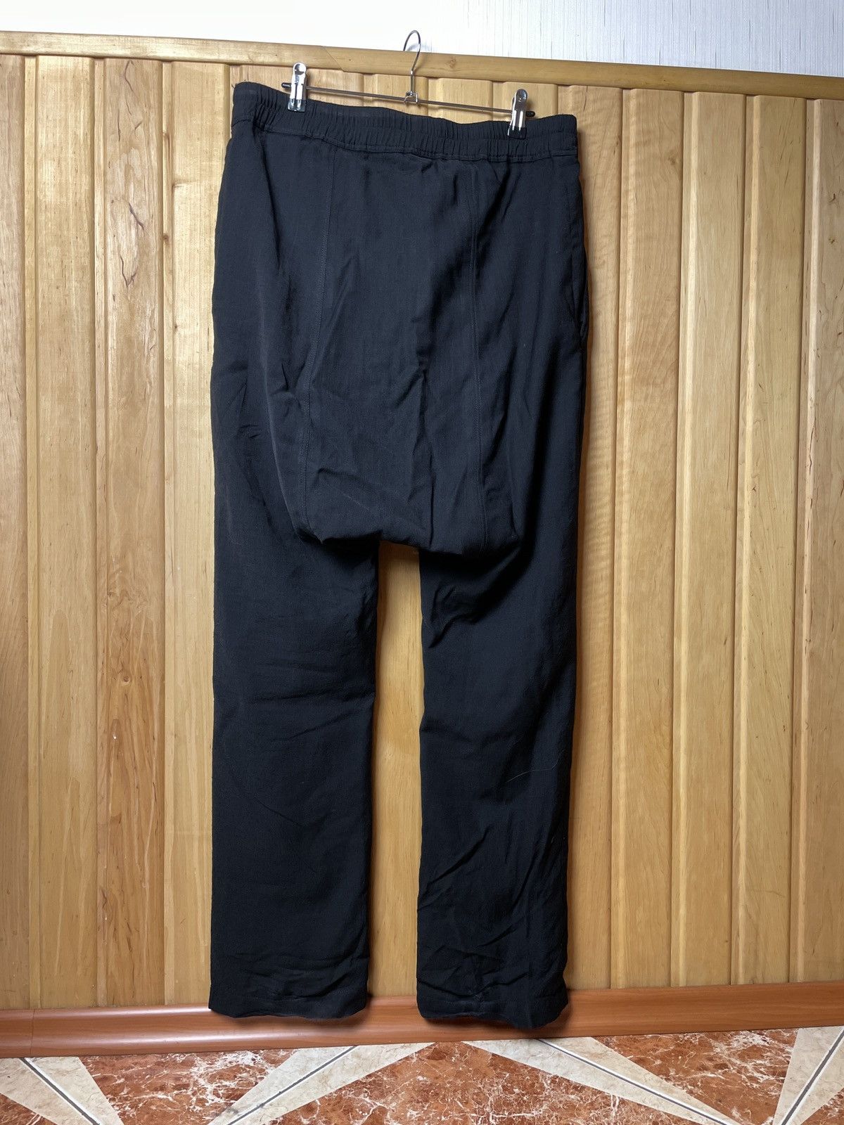 Rick Owens Wool Drop Crotch Pants Size US 33 - 13 Thumbnail