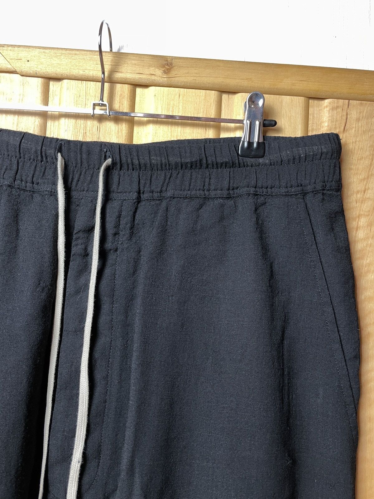 Rick Owens Wool Drop Crotch Pants Size US 33 - 8 Thumbnail