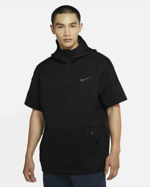 Nike Nike Pro CQ8343 010 Short Sleeve 1 4 Zip Hoodie Grailed