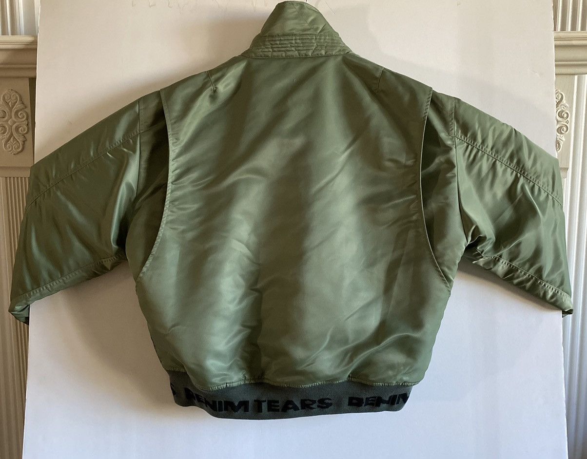 DENIM TEARS Military CWU 45/P Trans Atlantic Bomber Flight Jacket
