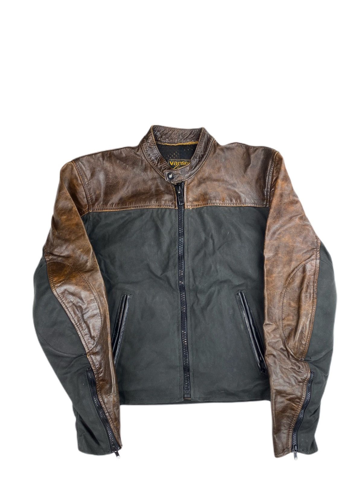 Vintage Vanson Leathers Jacket 80s