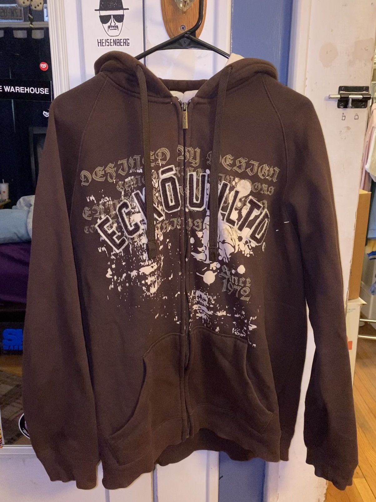 Ecko Unltd. × Streetwear × Vintage Vintage Ecko Unltd zip up jacket ...