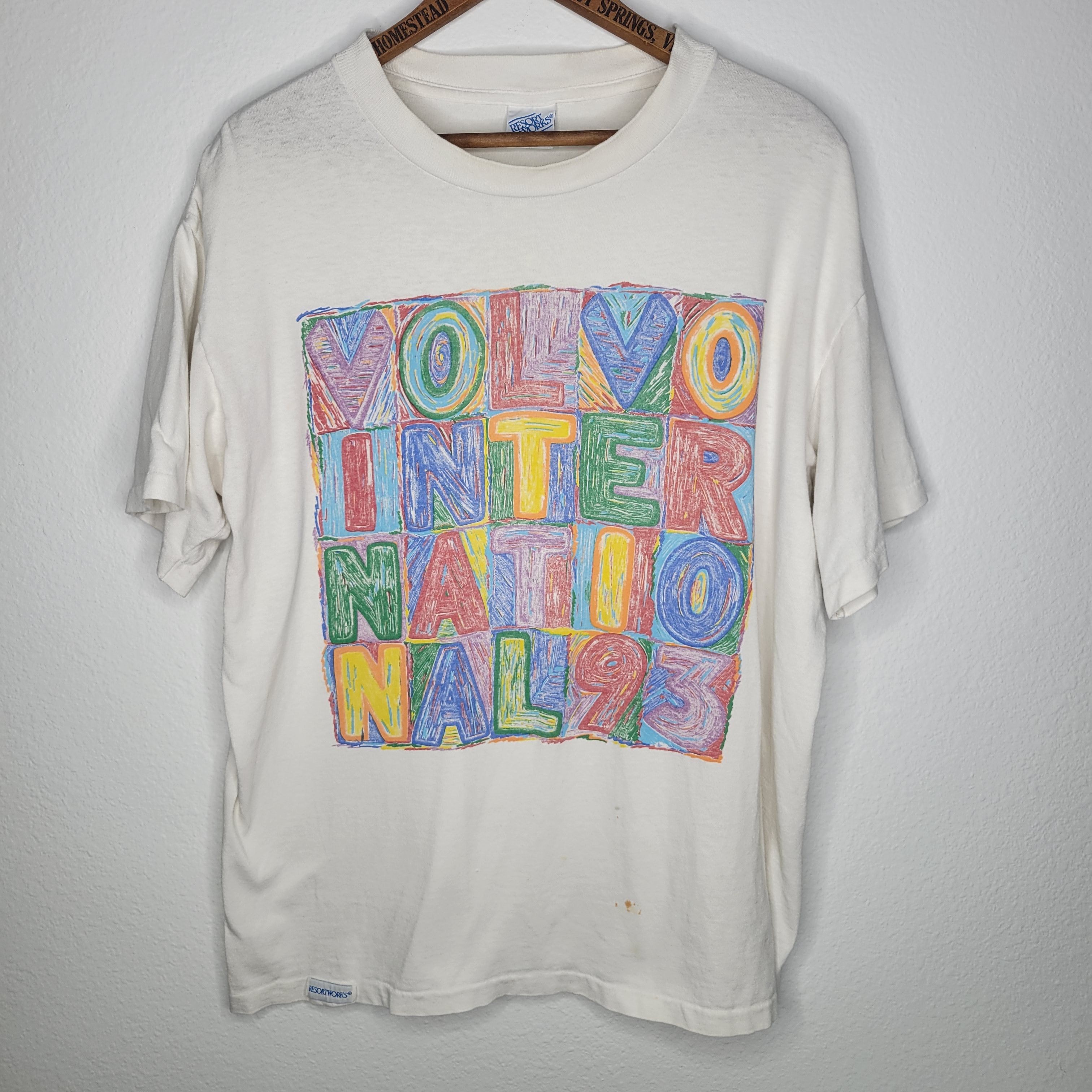 Vintage Vintage 1993 Volvo International Tennis T Shirt | Grailed