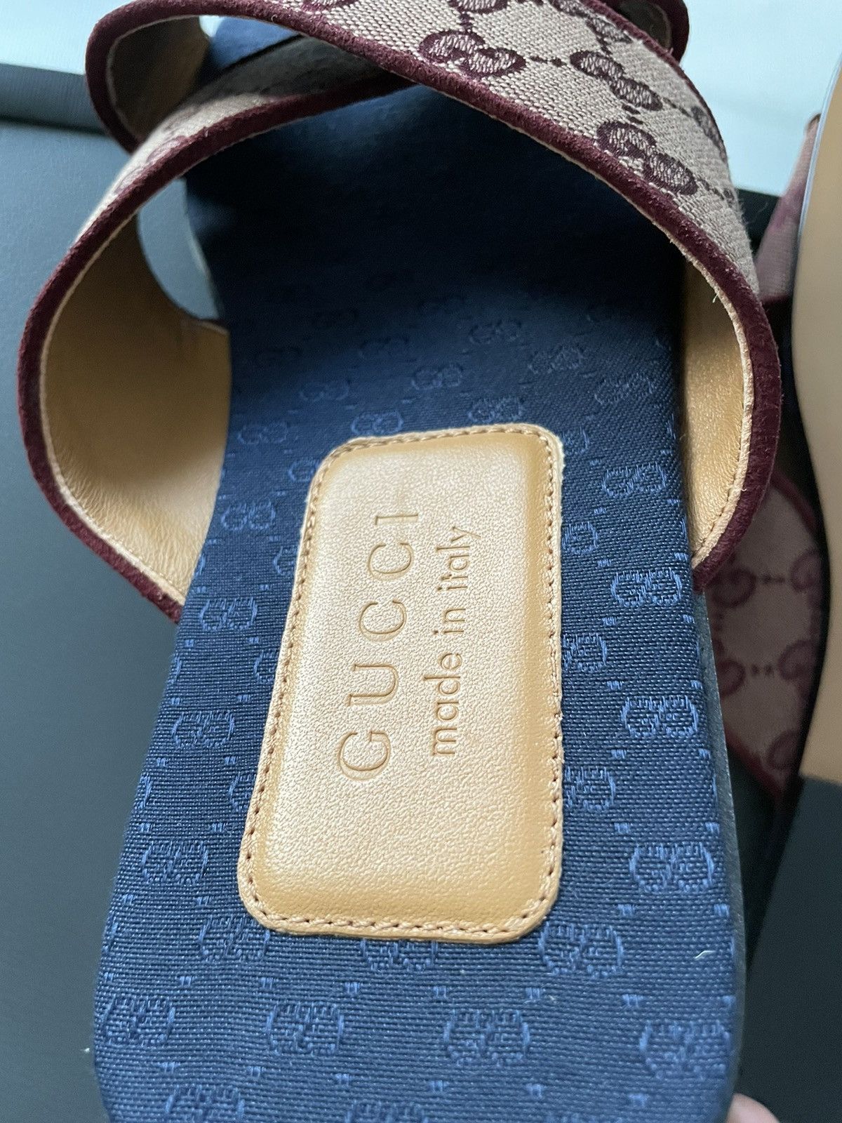 Gucci Super Runway Gucci GG Logo Monogram Slides Sandal Brand New Size US 8.5 / EU 41-42 - 14 Thumbnail