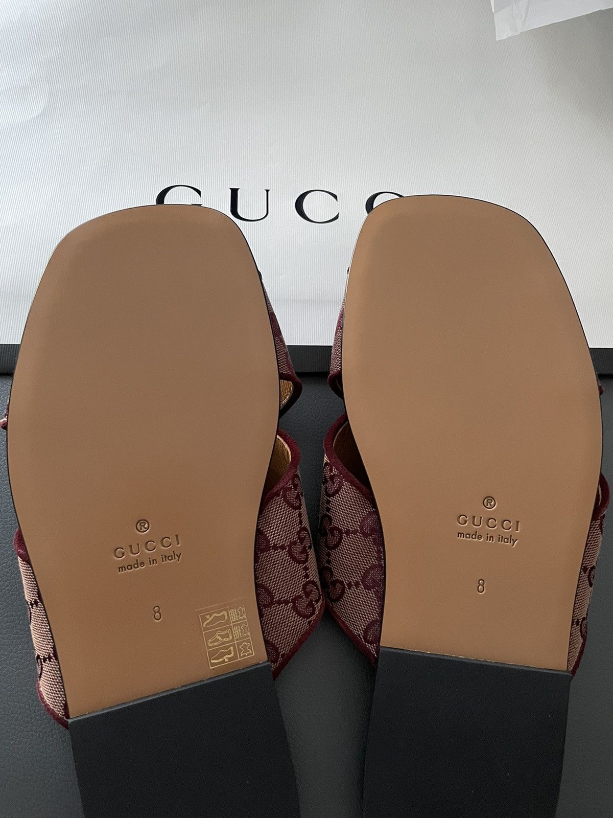 Gucci Super Runway Gucci GG Logo Monogram Slides Sandal Brand New Size US 8.5 / EU 41-42 - 11 Thumbnail