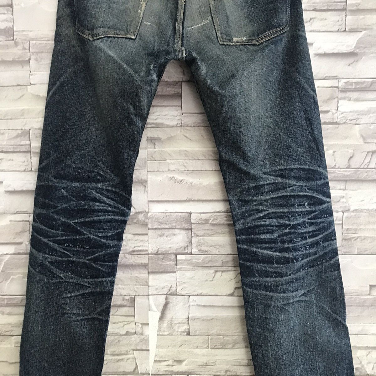 Eternal Eternal Distressed Denim Selvedge Jeans Nature Fade Size US 29 - 14 Thumbnail