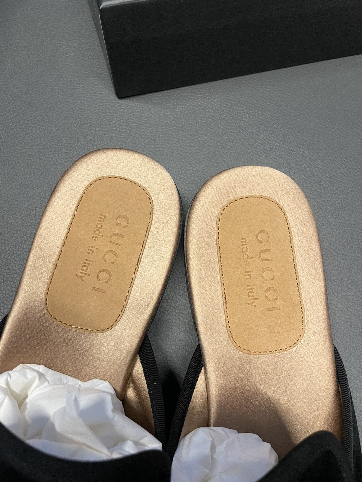 Gucci Gucci Super Runway Limited Edition Velvet Ivory Shoes Size US 9.5 / EU 42-43 - 10 Thumbnail