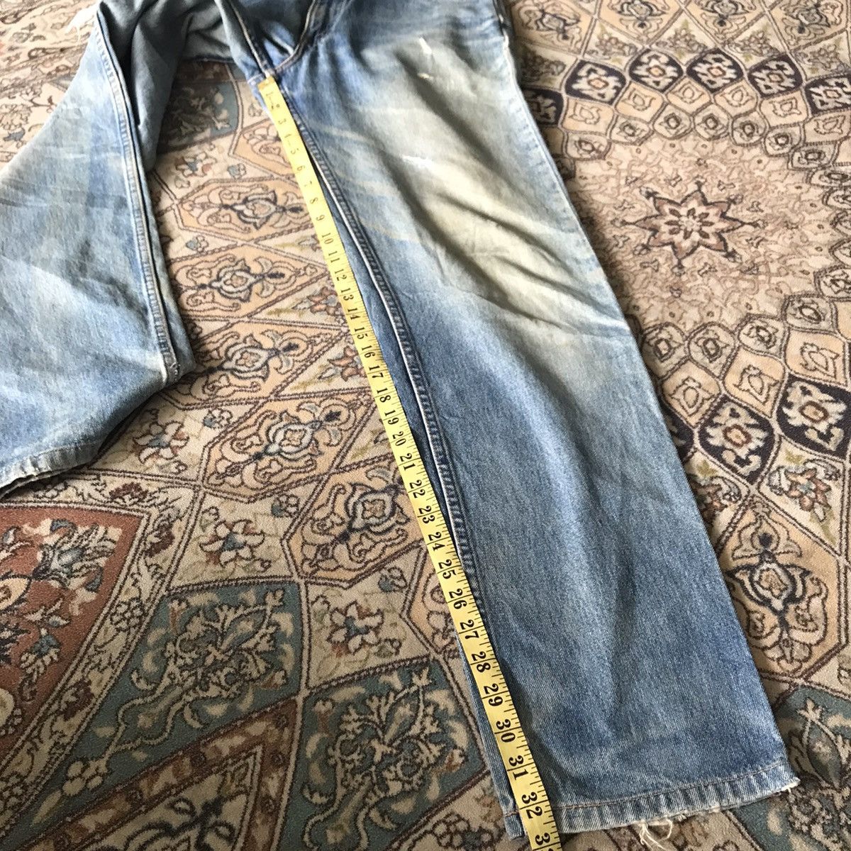 Levi's Vintage 80s Levis 510 Grunge Jeans Made in USA Size US 32 / EU 48 - 21 Thumbnail