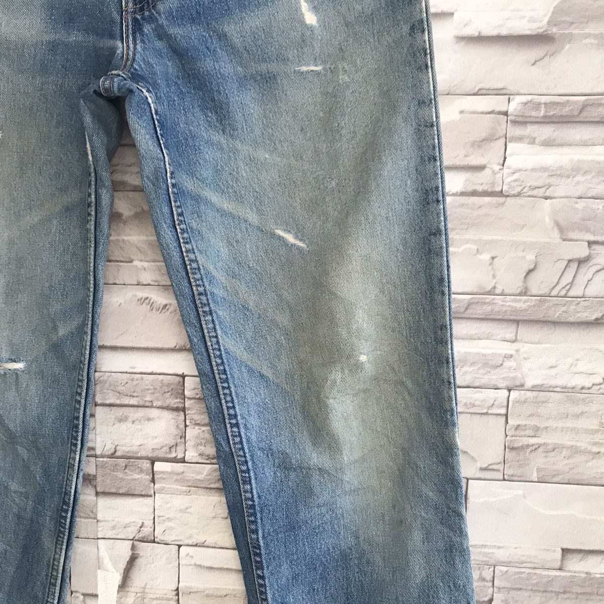 Levi's Vintage 80s Levis 510 Grunge Jeans Made in USA Size US 32 / EU 48 - 6 Thumbnail