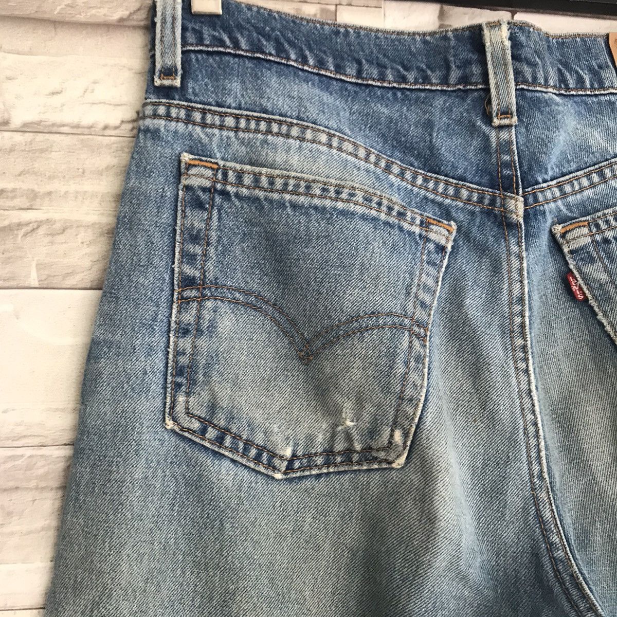 Levi's Vintage 80s Levis 510 Grunge Jeans Made in USA Size US 32 / EU 48 - 11 Thumbnail