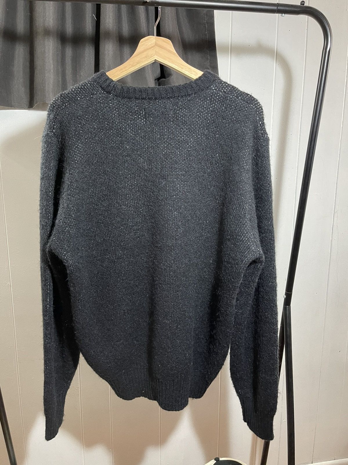 Stussy DICE MOHAIR SWEATER Size US M / EU 48-50 / 2 - 2 Thumbnail