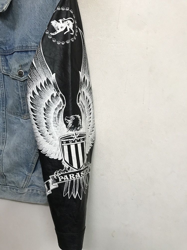 Parasuco PARASUCO Made in Canada Biker Denim Jacket Size US M / EU 48-50 / 2 - 7 Thumbnail