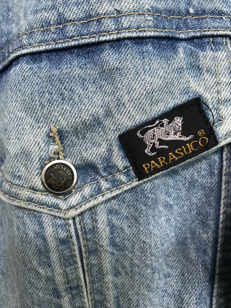 Parasuco PARASUCO Made in Canada Biker Denim Jacket Size US M / EU 48-50 / 2 - 9 Thumbnail