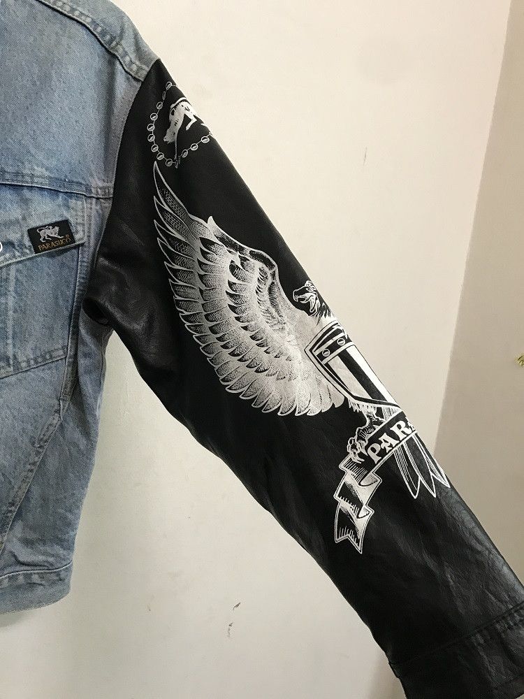 Parasuco PARASUCO Made in Canada Biker Denim Jacket Size US M / EU 48-50 / 2 - 6 Thumbnail