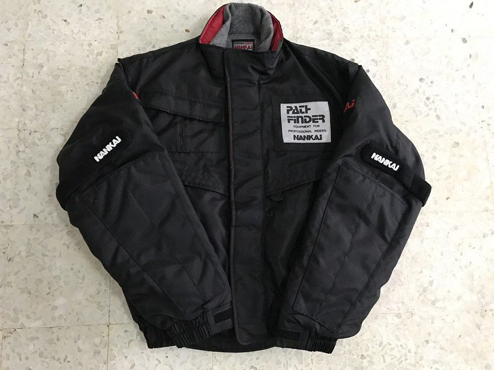 Japanese Brand × Sports Specialties NANKAI Japan Motorcycle Specialist Black Bomber Size US M / EU 48-50 / 2 - 2 Thumbnail