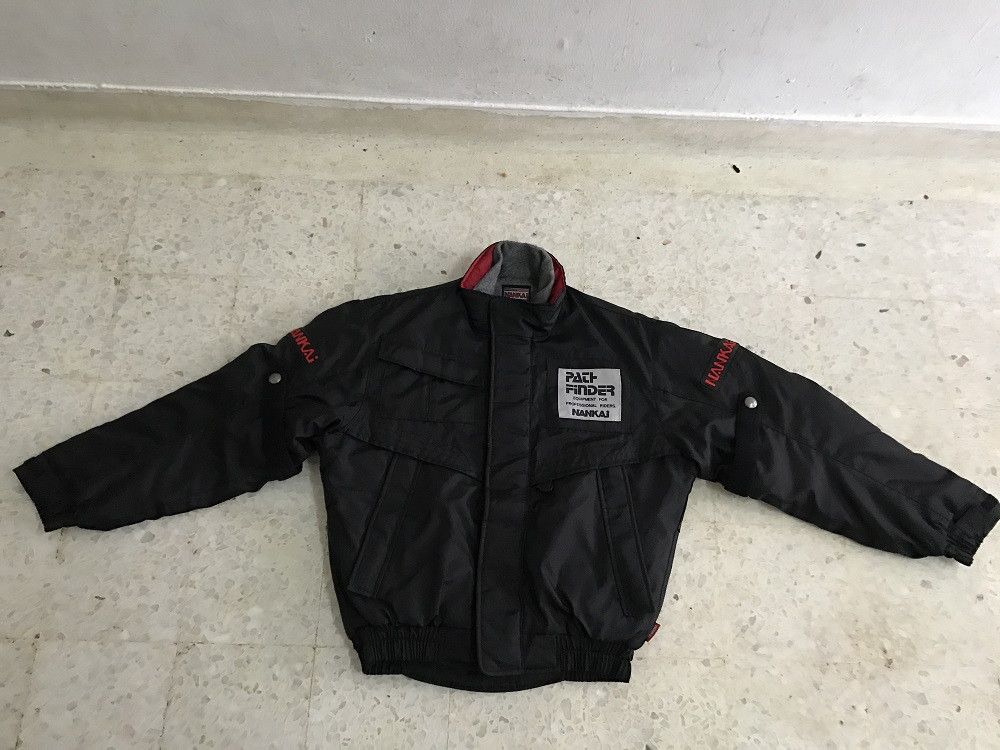 Japanese Brand × Sports Specialties NANKAI Japan Motorcycle Specialist Black Bomber Size US M / EU 48-50 / 2 - 1 Thumbnail