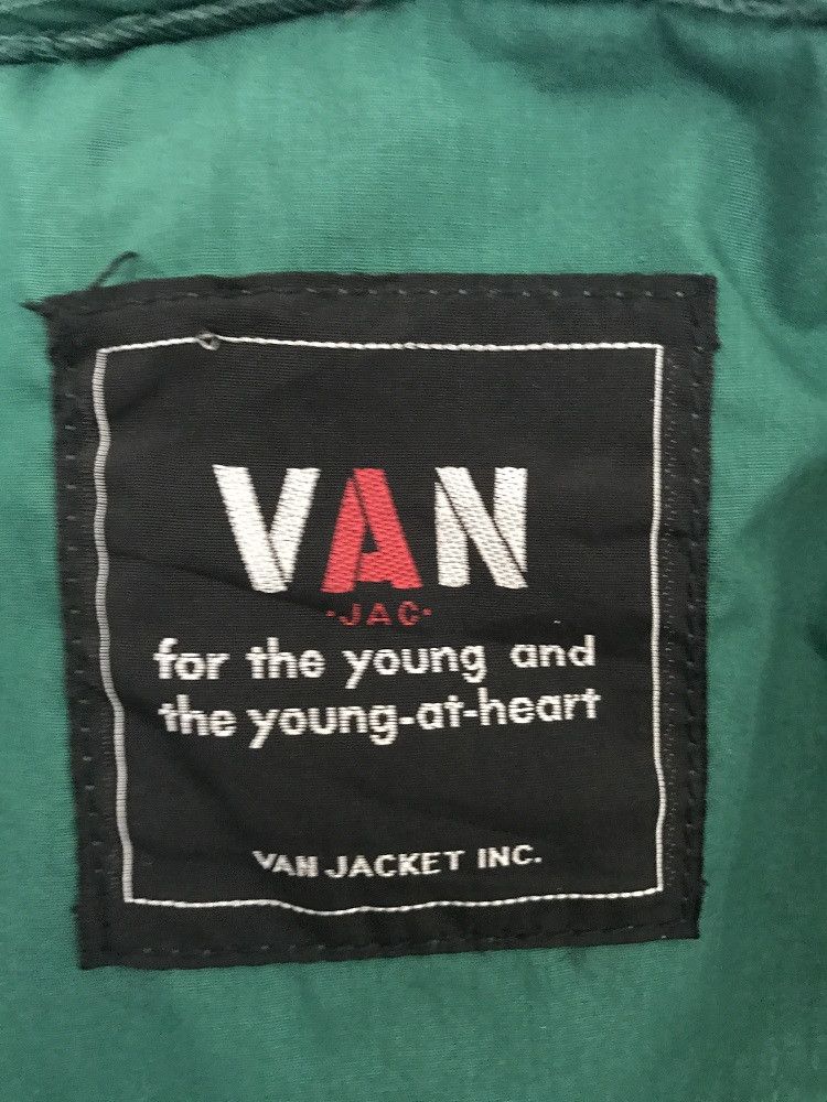 Vintage Vintage VAN JAC Japan Armpit Ventilation Hoodie Green Size US M / EU 48-50 / 2 - 14 Thumbnail