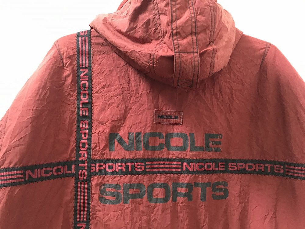 Nicole Club NICOLE SPORTS Japan Spellout Hoodie Ski Jacket Size US L / EU 52-54 / 3 - 16 Thumbnail